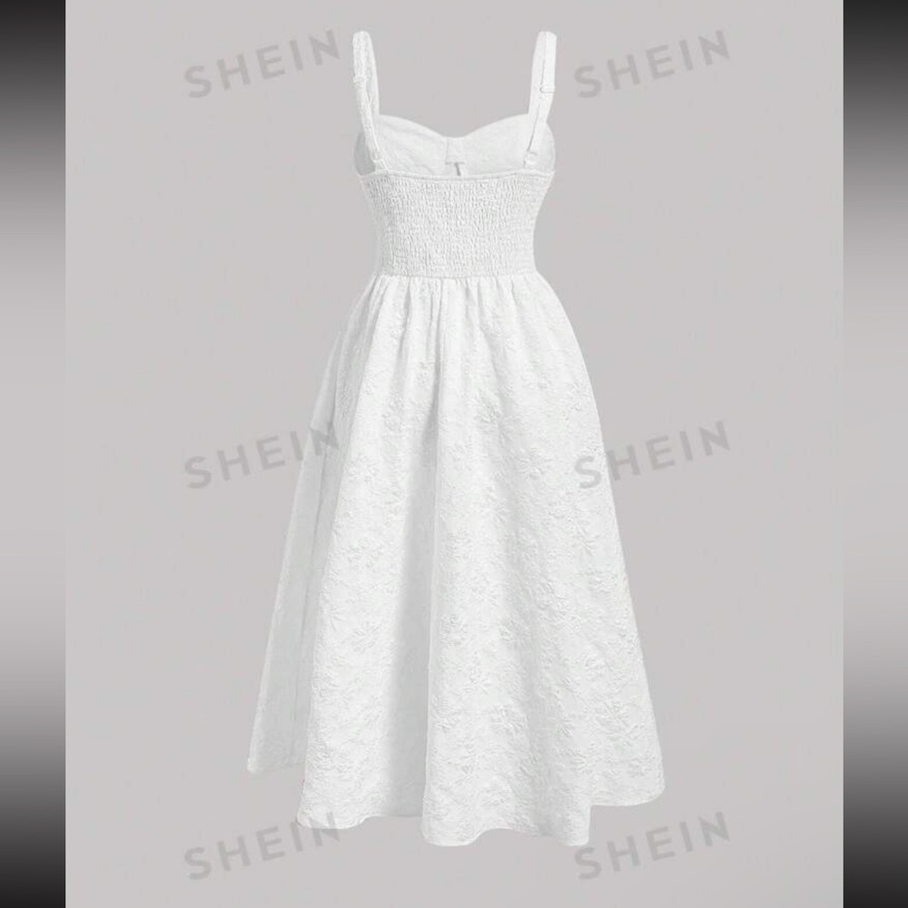 White summer dress